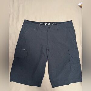 Fox Men's Dark Gray Cargo Shorts size 34